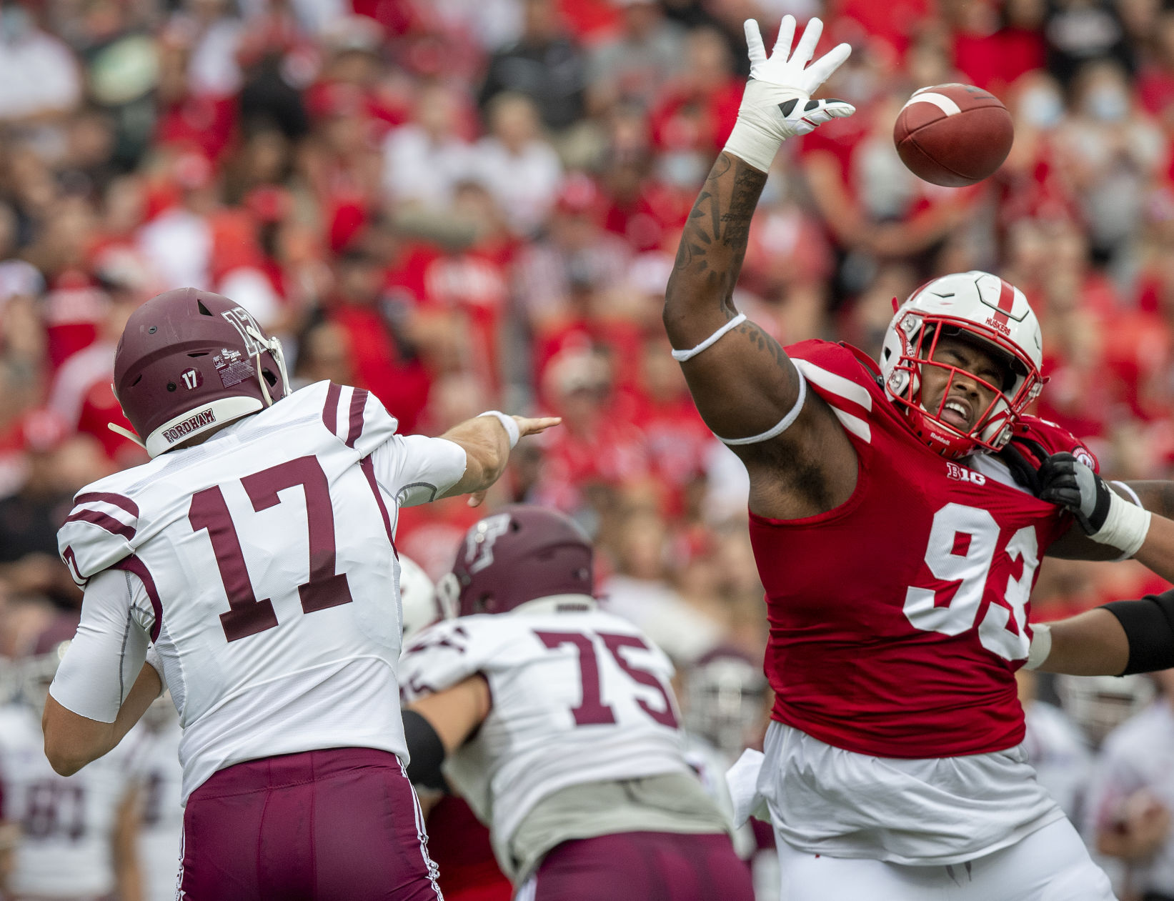 Fordham vs. Nebraska, 9.4